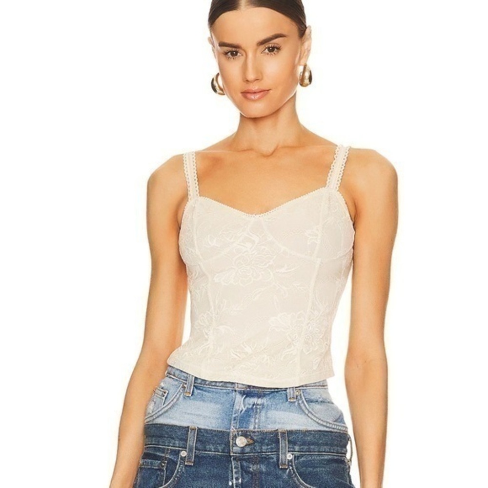 Free People X Intimately FP High Standards Cami in Tea